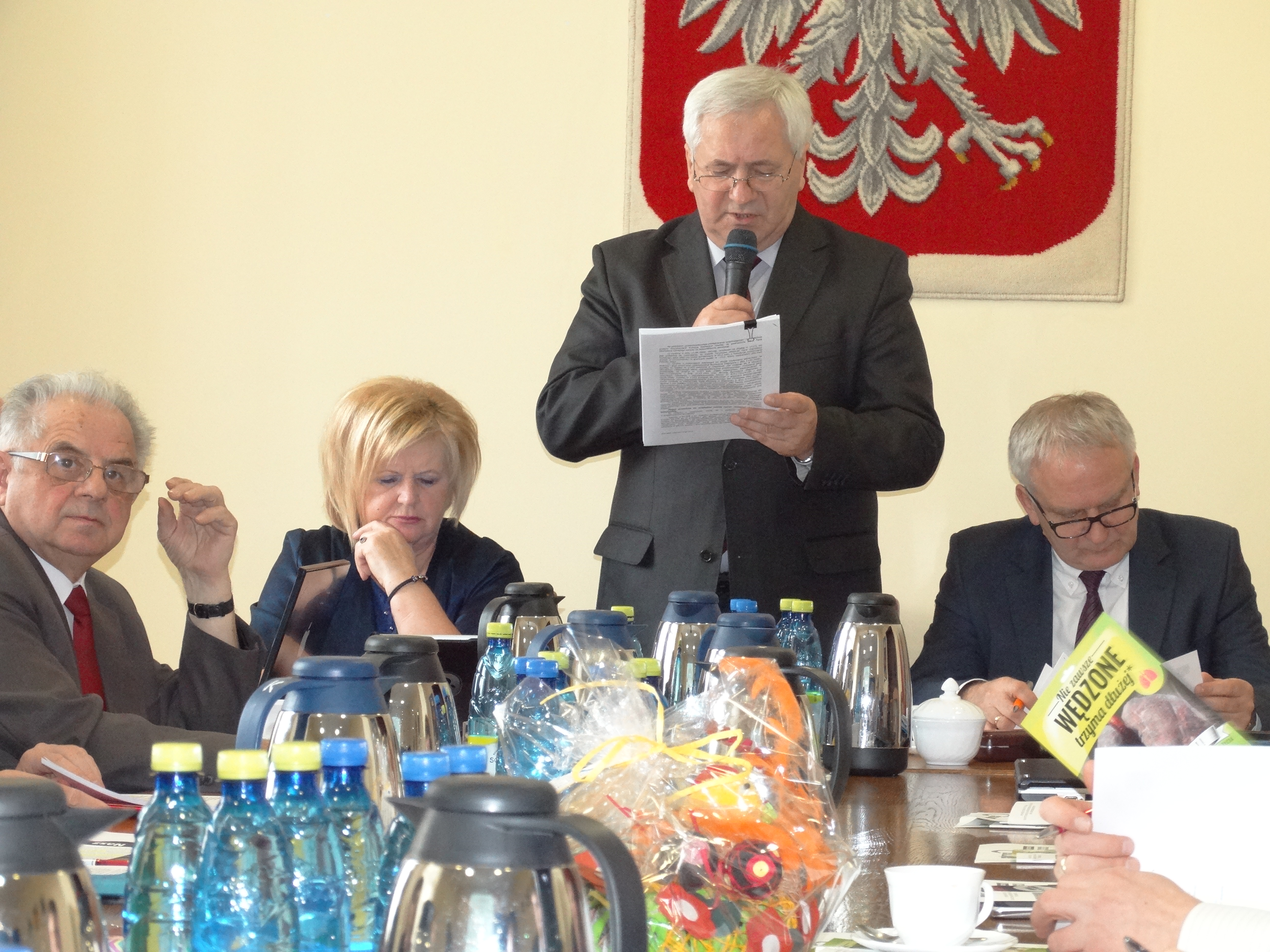 Ilustracja do informacji: XV Sesja Rady Powiatu Świebodzińskiego